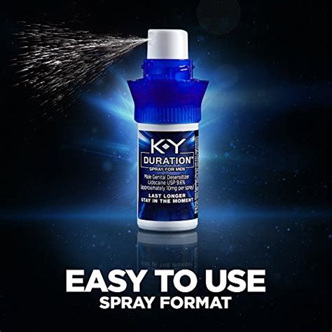K Y Duration Male Genital Desensitizer Spray To Last Longer Fl Oz 36 Sprays016 Made With