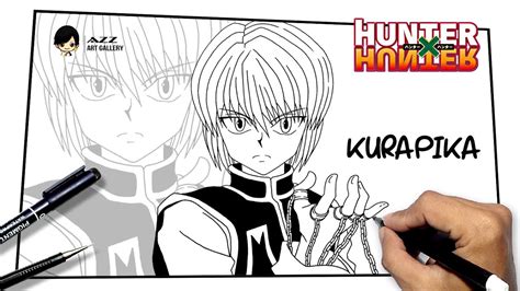 How To Draw Kurapika From Hunter X Hunter Youtube