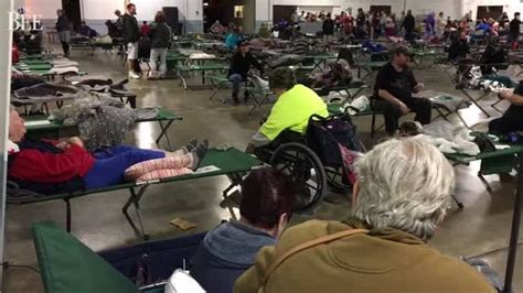 Shelter Quickly Fills With Oroville Dam Evacuees The Fresno Bee