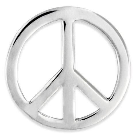 Peace Sign Lapel Pin Pinmart