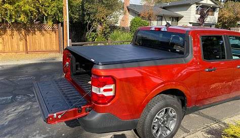 Trifecta Tri-Folding Tonneau Cover by Extang installed on Maverick