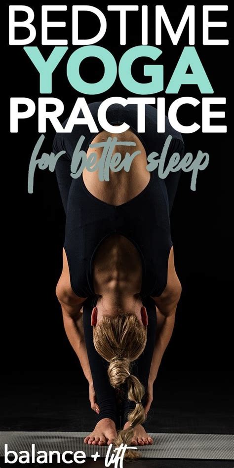 Bedtime Yoga Routine For Better Sleep Bedtime Yoga Yoga Routine