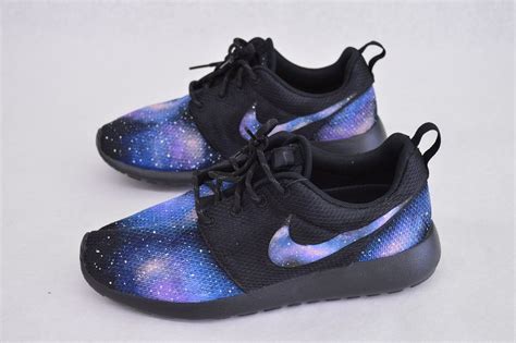 These Custom Hand Painted Nike Roshe One Sneakers Have Galaxy Pattern