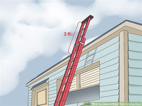 Your exterior vent could be located low to the ground or high near the roof. How to Clean a Dryer Vent on the Roof: 14 Steps (with ...