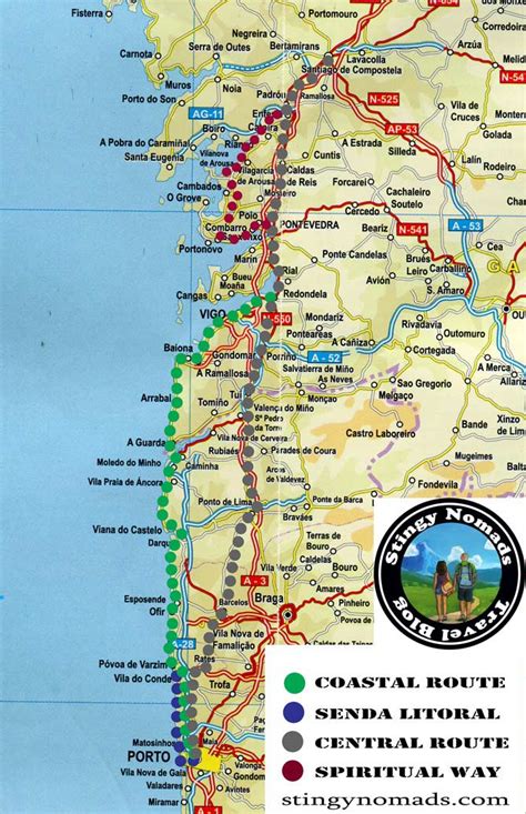 The Portuguese Camino de Santiago - our detailed guide & itinerary