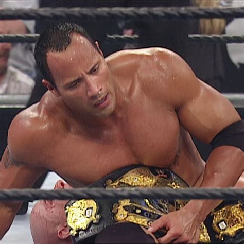 The Rock Wins Undisputed Title At Wwe Vengeance 2002 Dwayne The Rock