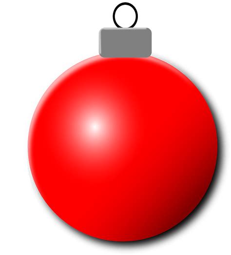 Red Christmas Ornament Clipart Free Download Transparent Png Creazilla