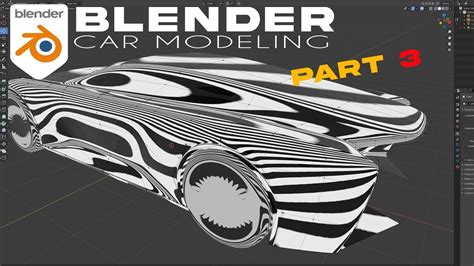 Blender Car Modeling Part 3 Youtube
