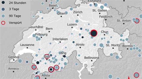 Die stärke von erbeben wird mit einer ziffer angegeben. Erdbeben der Stärke 4 erschüttert Glarnerland - FM1Today