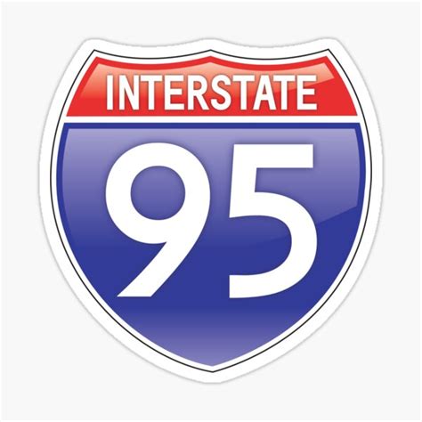 Interstate 95 Stickers Redbubble