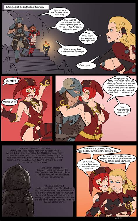 Post 1784200 Astrid Babette Breton Cicero Comic Dark Brotherhood Dragonborn Markydaysaid Rule