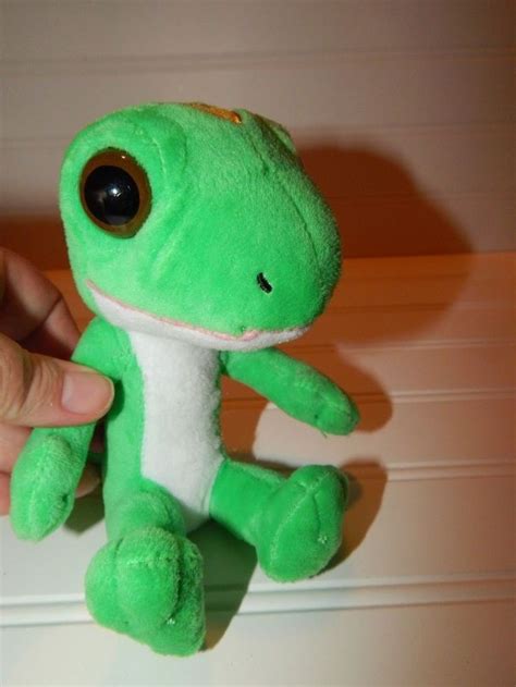 Geico Gecko Lizard 5 Stuffed Animal Toy Doll Figure Plush Collectible