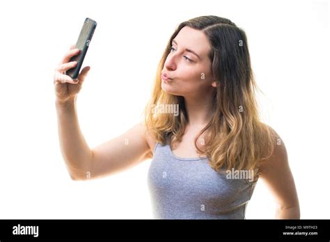 Snapchat Selfie Fille Banque De Photographies Et Dimages Haute