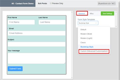 Styling Beautiful Css Forms With Fluent Forms Global Styler