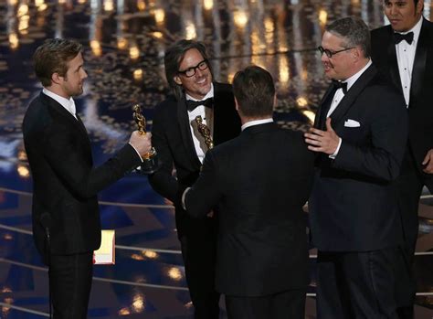 Charles Randolph And Adam Mckay Receive The Oscars For Best Adapted