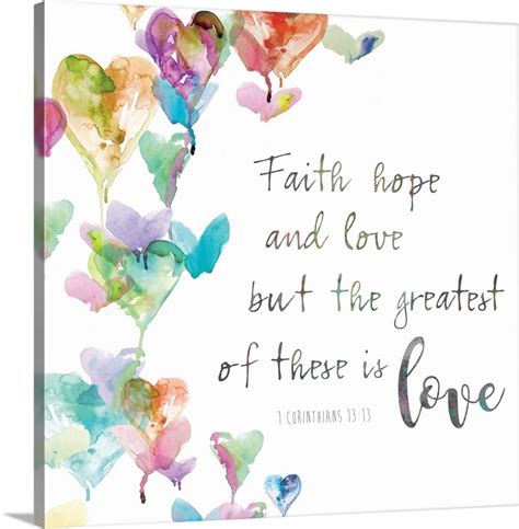 Faith Hope And Love Wall Art Canvas Prints Framed Prints Wall