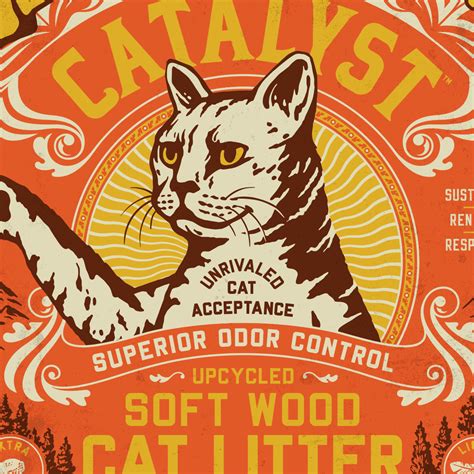 Propaganda Poster Inspired Catalyst Is Disrupting The Natural Cat