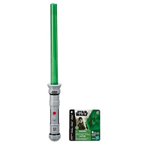 Hasbro Star Wars Lightsaber Academy Extendable Lightsaber Toy Green