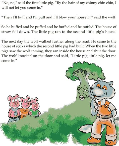 The Three Little Pigs English Short Story For Kids Sh