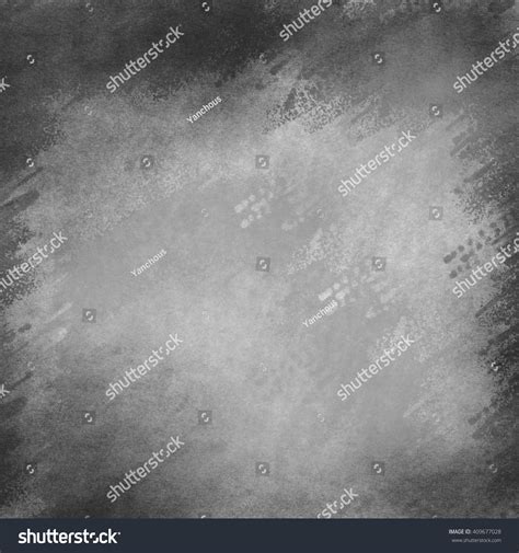Abstract Black Background Rough Distressed Aged Stock Illustration