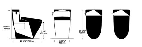 TOTO Aimes One Piece Toilet Washlet Dimensions Drawings