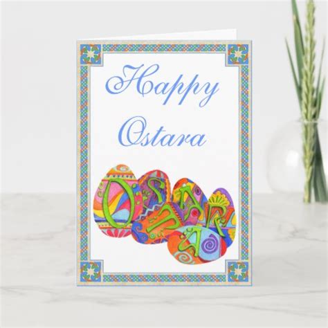 Ostara Eggs Card Zazzle