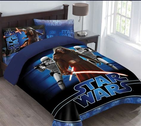 Star Wars The Force Awakens Bedding Comforter Set Features Size Twin