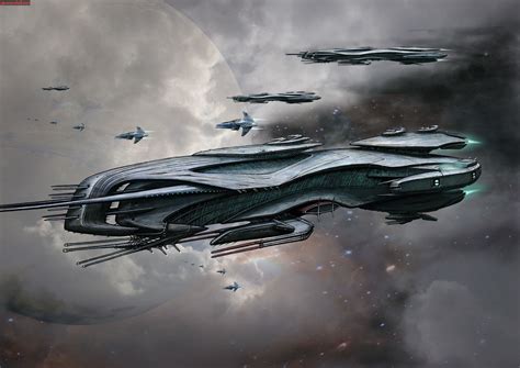 Futuristic Cars Sci Fi Ships Battleship