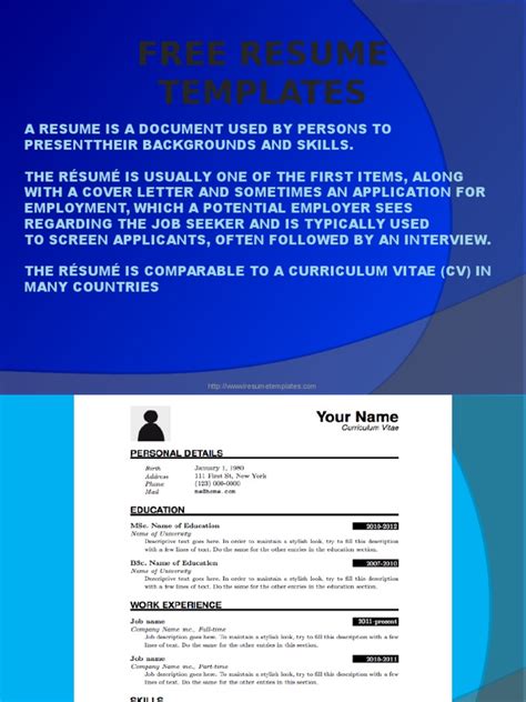 How to choose a resume format. best resume templates for freshers