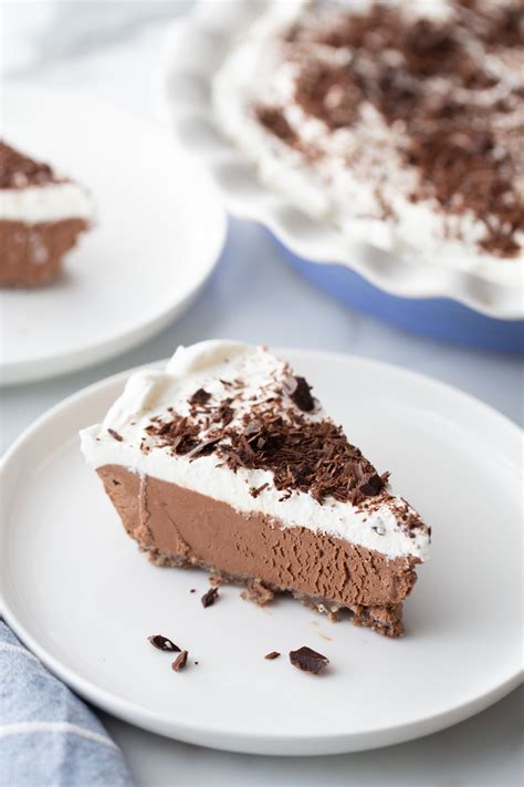 Keto Chocolate Pie With A Pecan Crust Decadent And Fudgy Kasey Trenum