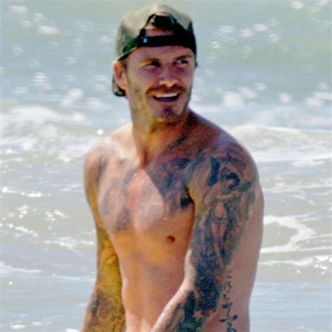 Photos From David Beckham Shirtless E Online