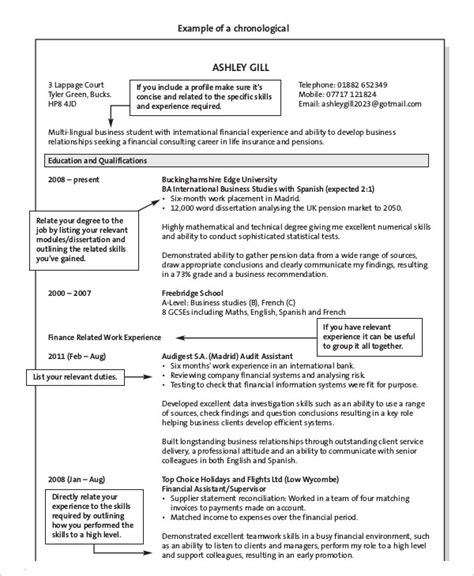 The reverse chronological resume format includes employment history beginning with the most recent and then going backwards. Resume Format Reverse Chronological - Resume Format