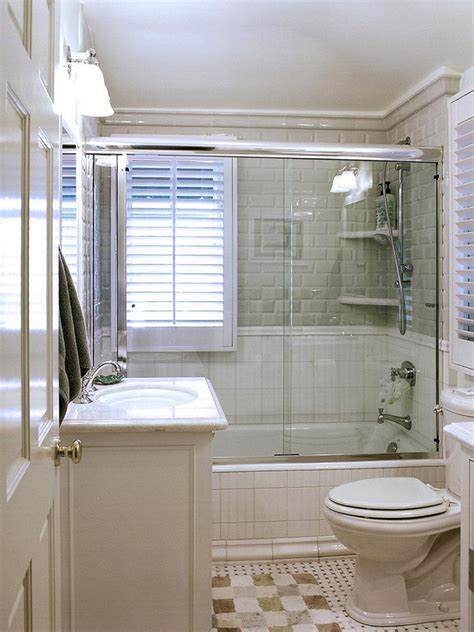 Remodeling small bathrooms is largely a matter space and cost. Small Full Bathroom Remodel Ideas 19 - DECOREDO