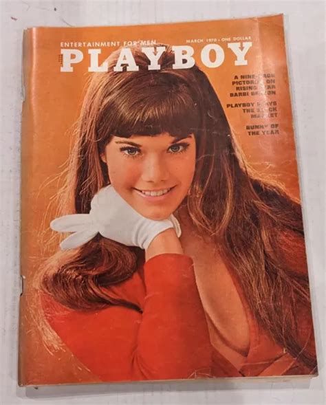 LOT OF 7 Vintage PLAYBOY Magazines From 1970 Interviews Centerfolds