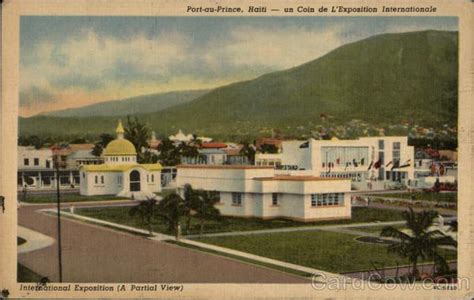 Card From The Haiti 1949 Exposition Internationale Du Bicentenaire De
