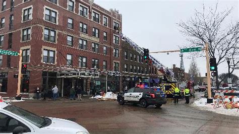 Emergency Crews Respond To Structure Fire In Downtown Fargo