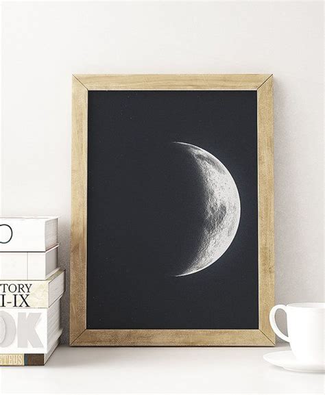 Beautiful Pencil Sketches Dorm Room Art Solar System Art Lunar Moon