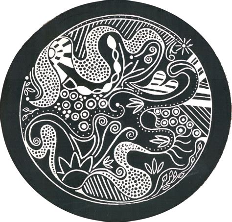 Black And White Plate Sgraffito By Kelly Sieckhaus Sgraffito Pottery