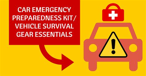 Car emergency preparedness kit list | vehicle survival gear essentials. Emergency Food NZ + Preparedness & Survival Tips & Equipment