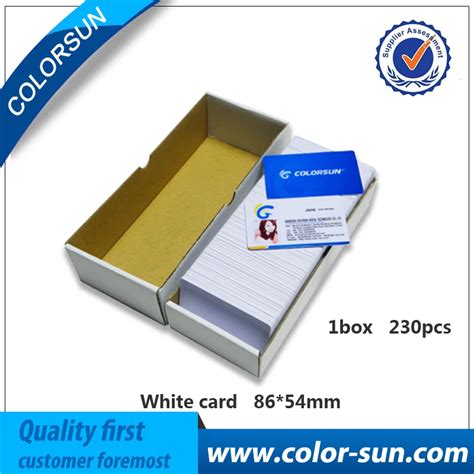 230pcslot Printable Blank Inkjet Pvc Id Cards For Canon For Epson