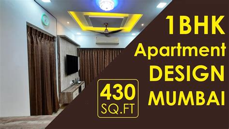 1 Bhk Apartment Design Mumbai 430 Sqft By Youtube