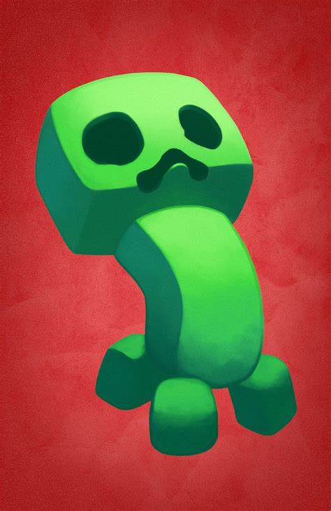 Minecraft Creeper By Goobone On Deviantart Creepers Minecraft Game Art