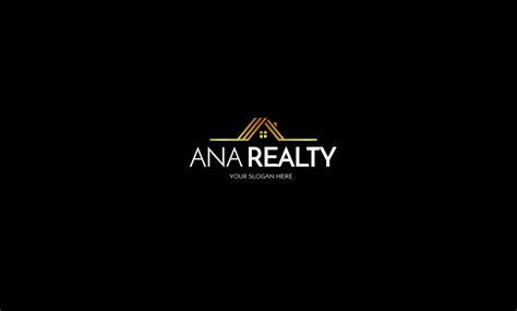Elegant Playful Real Estate Logo Design For Ana Happy Home By