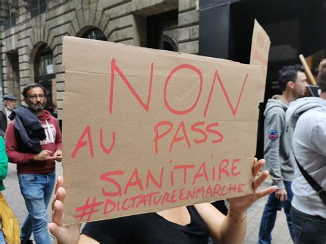 Une Manifestation Contre Le Pass Sanitaire Organisée à Nancy Ce Samedi