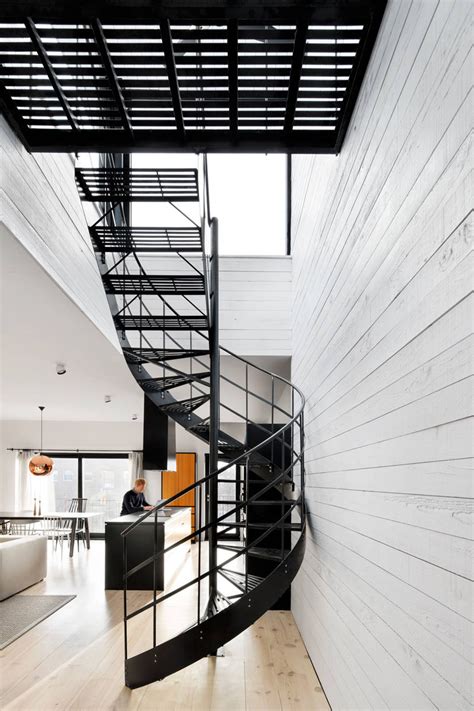 16 Modern Spiral Staircases Found In Homes Around The World