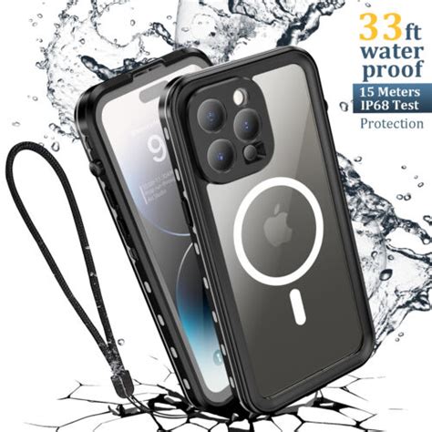 Waterproof Case For Iphone 14 Pro Max Mag Safe Shockproof Rugged Full Body Cover Ebay