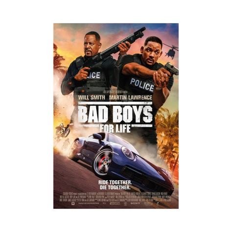 Bad Boys For Life Movie Poster Glossy High Quality Print Photo Etsy