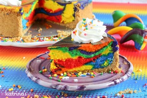 Rainbow Cheesecake Recipe In Katrinas Kitchen