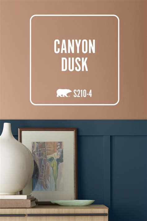 Diy For Every Room With Behr Color Of The Year Canyon Dusk S210 4 In