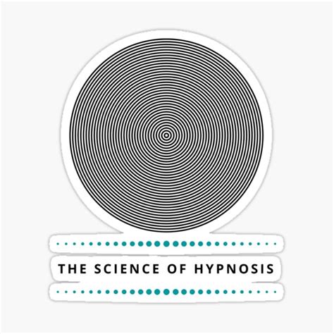 The Science Of Hypnosis Sticker For Sale By Nerdystranger Redbubble